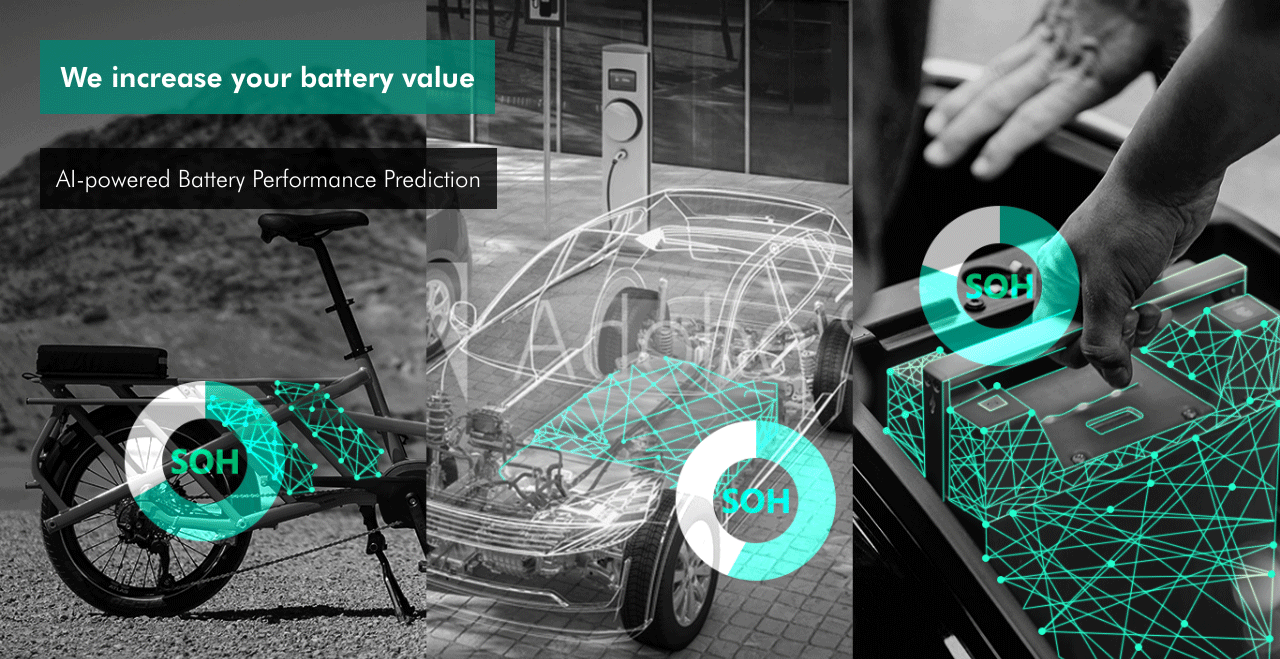 We increase your battery value with our AI-powered battery performance prediction