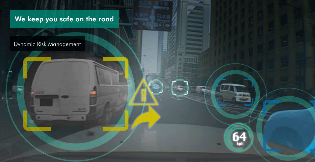 We keep you safe on the road with our dynamic risk management