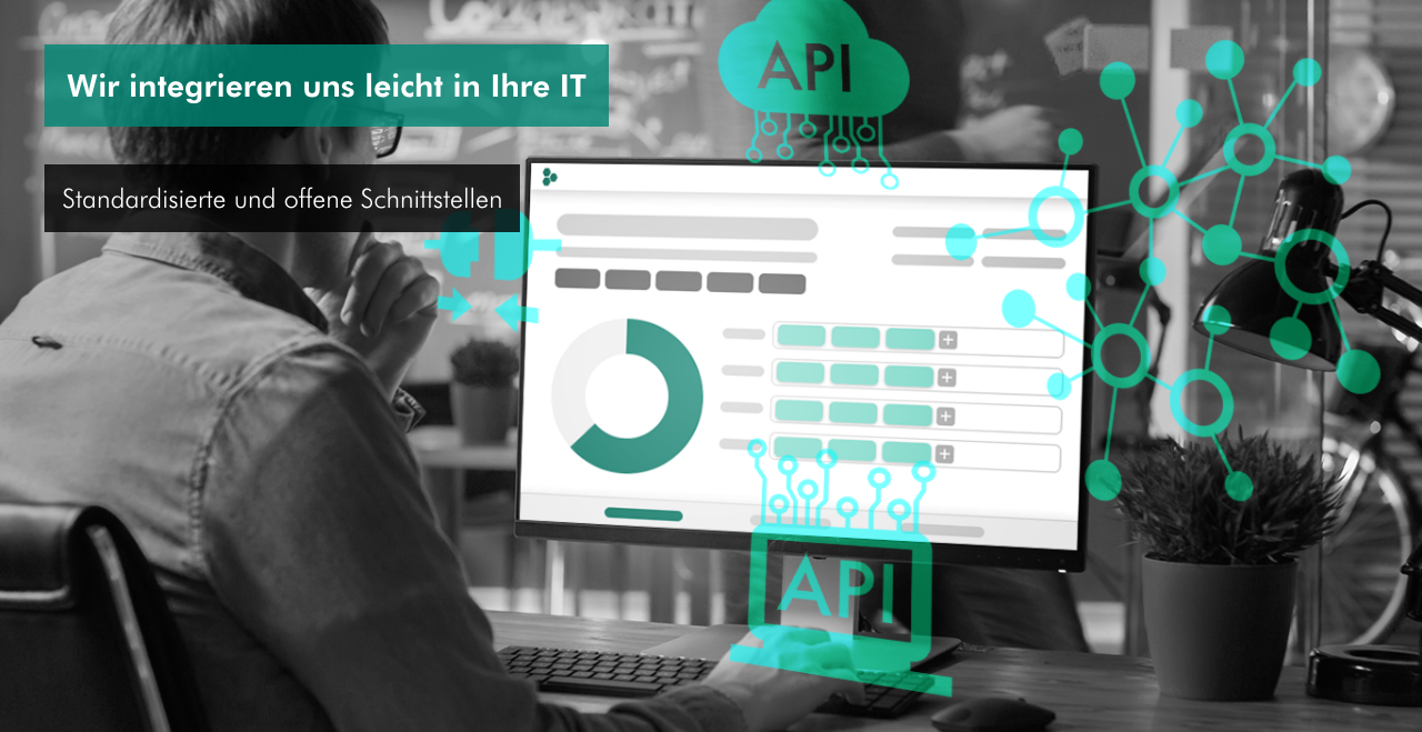 Unsere Produkte können leicht mit standardisierten und offenen Schnittstellen in Ihre bestehende IT-Infrastruktur integriert werden.