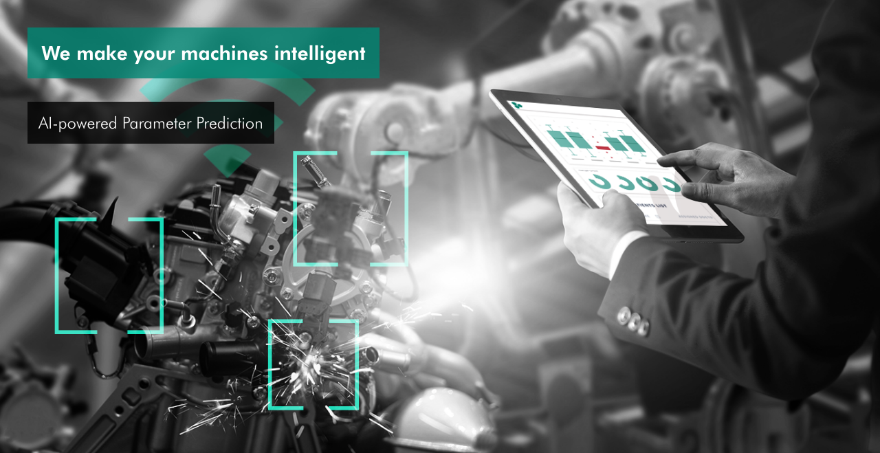 We make your machines intelligent with AI-powered parameter prediction